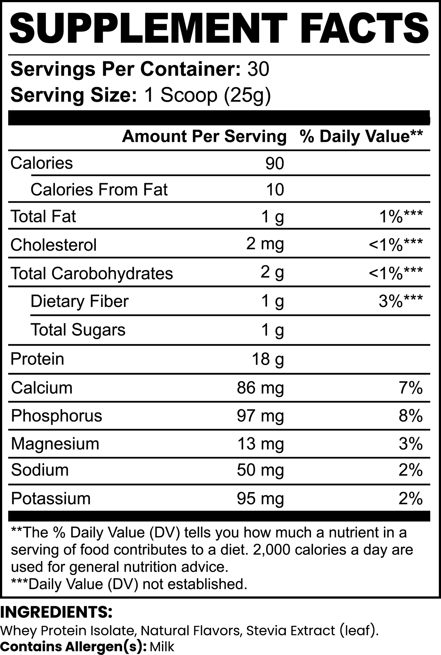 ChocoPure Protein Isolate(Chocolate)