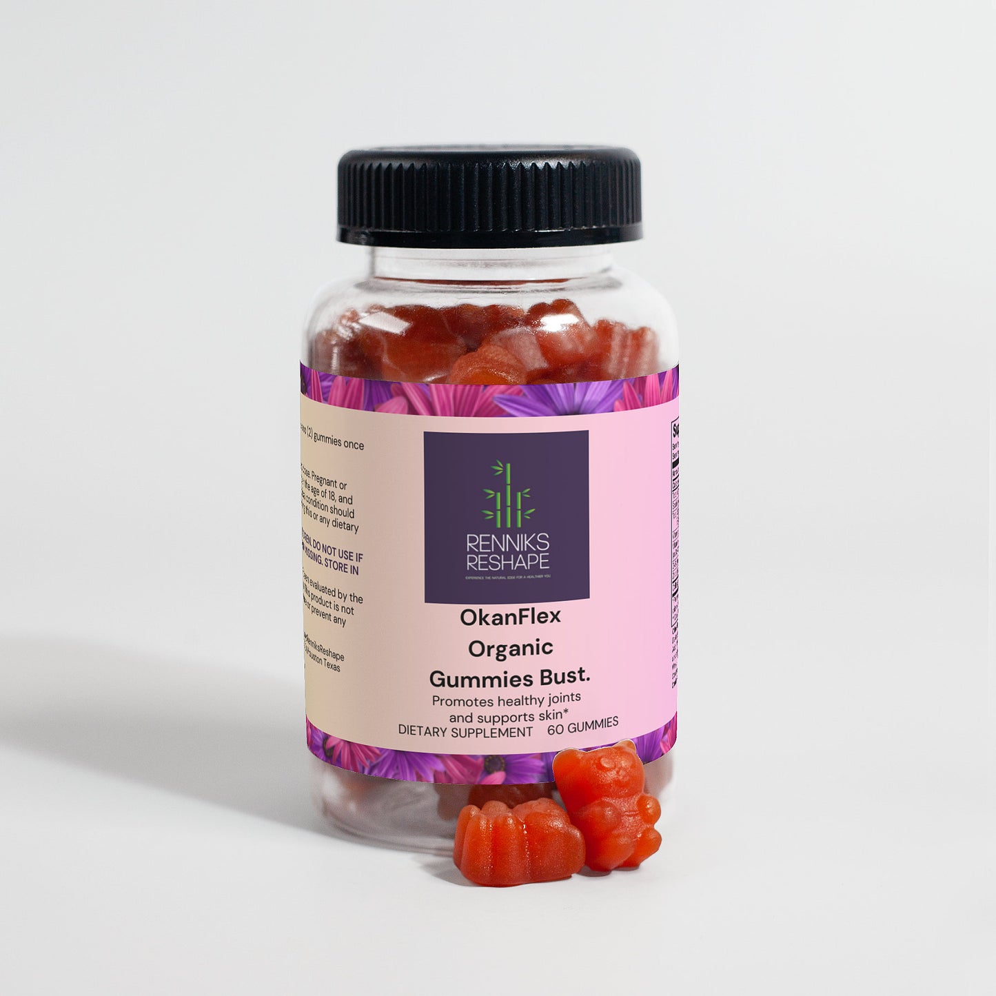 OkanFlex Organic Gummies Bust.